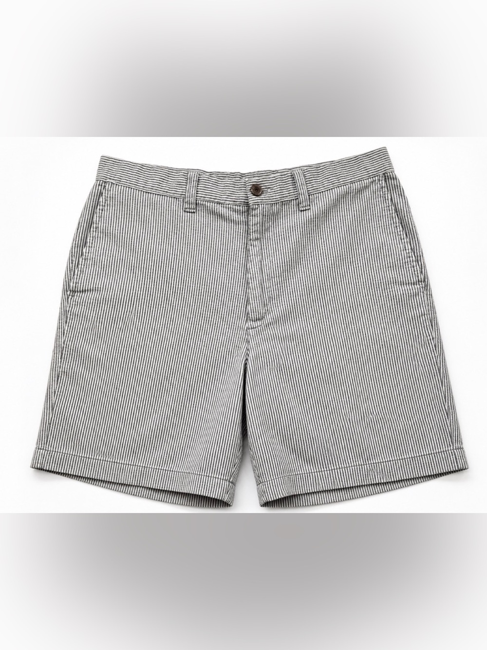 Patagonia Seersucker Pucker Ware Shorts Gray Summer Style Mens 33 Style 57780